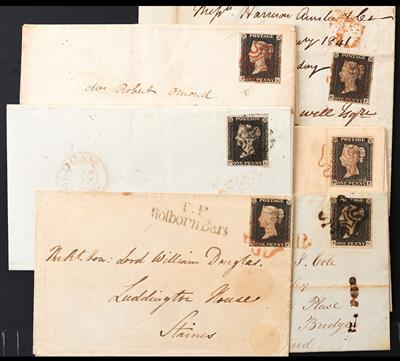 Poststück - Großbrit., - Briefmarken