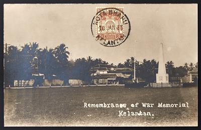 Poststück - Malaiische Staaten Kelantan - Známky