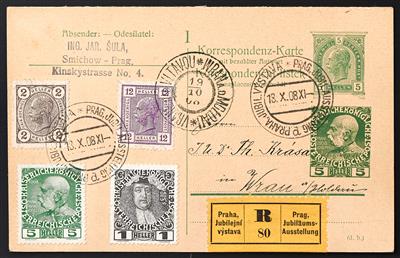 Poststück - Österr. Abstempelungen Böhmen PRAHA, - Briefmarken