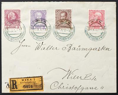 Poststück - Österr. Abstempelungen Wien WIEN/EUCHARISTISCHER KONGRESS, - Stamps
