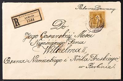 Poststück - Österr. Feldpost, - Briefmarken