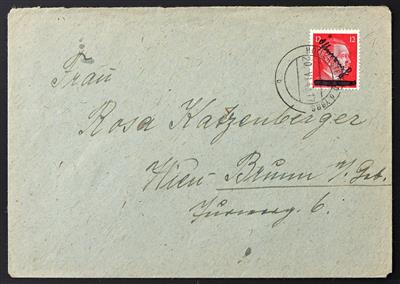 Poststück - Österr., Lokalausgaben 1945, Hollenstein a. d. Ybbs - Stamps