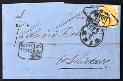 Poststück - Österr. Nr. 18 (senkrechter - Stamps