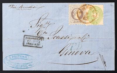 Poststück - Österr. Post in der Levante - Stamps