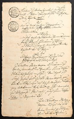 Poststück - Österr. Stempelsignetten 1790 Tirol - Francobolli