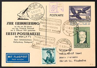 Poststück- Partie meist moderne Poststücke und Ganzsachen ex Schmiedl, - Stamps