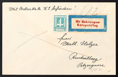 Poststück - Schmiedl, - Briefmarken