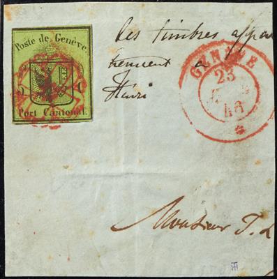 Briefstück - Schweiz, - Stamps