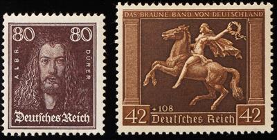 Deutsches Reich **/* - 1926/44 Kleine Sammlung mit besseren Werten, - Známky