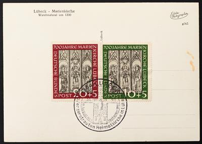 Deutschland BRD Poststück - 1938/60 Marienkirche - Francobolli