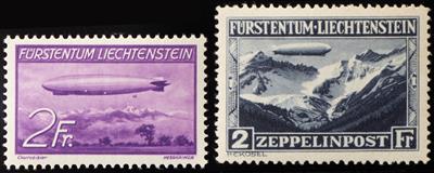 Europa Liechtenstein ** - 1931/36 Zeppelin - Stamps