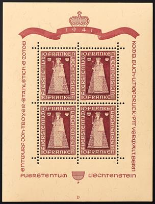 Europa Liechtenstein ** - 1941 Madonna - Briefmarken
