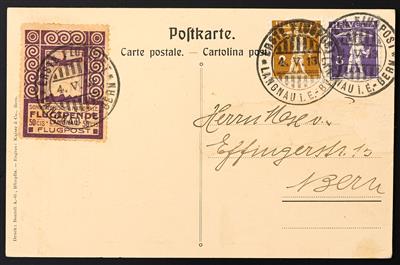 Europa Schweiz Poststück - 1913 Flugmarke - Stamps