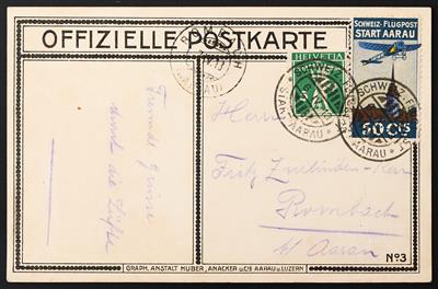 Europa Schweiz Poststück - 1913 Flugmarke - Stamps