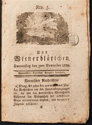 Poststück - 1789, - Briefmarken