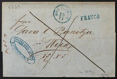 Poststück - 3 attraktive Levantebriefe BUKAREST, - Stamps
