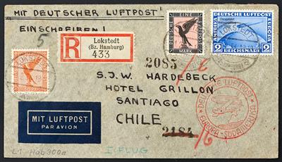 Deutschland Poststück - 1934 Katapult-Flugpost, - Francobolli