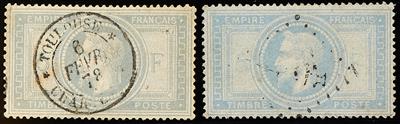 Frankreich gestempelt/* - 1862/69 Freimarken - Stamps