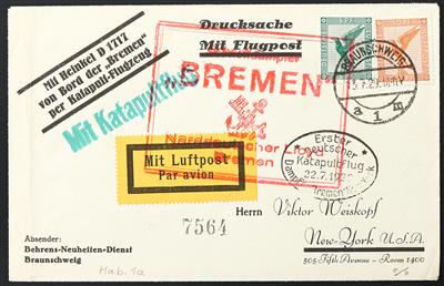 Sammlung Katapult- und Schleuderflugpost - Stamps