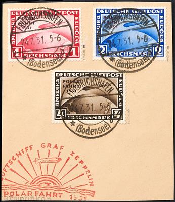 Deutsches Reich Briefstück - 1931 Polarfahrt, - Stamps