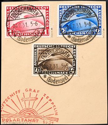 Deutsches Reich Briefstück - 1931 Polarfahrt, - Briefmarken