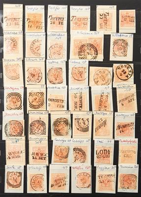 gestempelt/Briefstück - Lombardei/Venetien, - Briefmarken