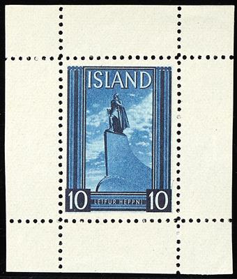 Island (*) - 1938 Leif Eiricsson, - Briefmarken