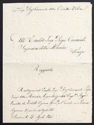 Poststück - 1841, Desinfektions - Post (disinfected mail) - Francobolli