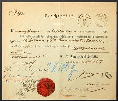 Poststück - 1877, - Francobolli