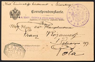 Poststück - 1901, - Stamps