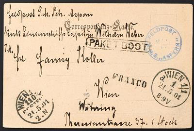 Poststück - 1901, BOXERAUFSTAND - Briefmarken