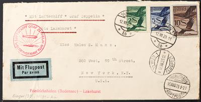 Zepp Poststück - 1929 Weltrundfahrt: Brief - Stamps
