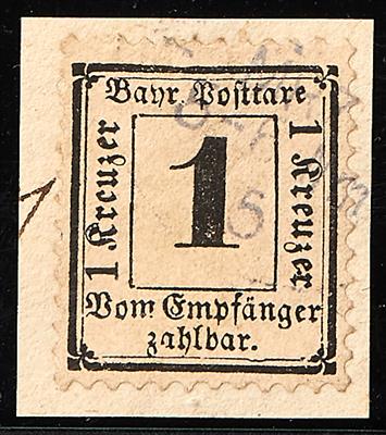 Briefstück - Bayern, - Stamps