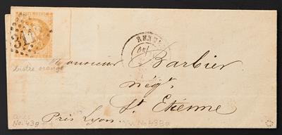 Frankreich Poststück - 1873/74 Ceres 5 schöne Briefe, - Stamps
