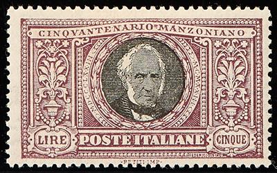 Italien * - 1923 Manzoni komplett - Francobolli