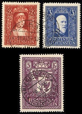 Liechtenstein gestempelt - 1933 Freimarken - Briefmarken