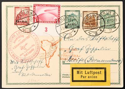 Poststück - Deutsches Reich - Anschlußflug - Briefmarken