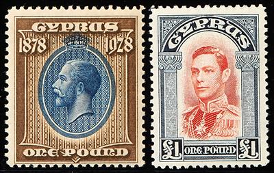 Zypern ** - 1928/51 Britische Verwaltung und Freimarken, - Stamps