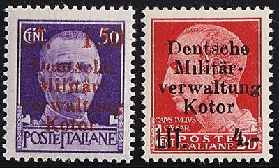 ** - D. Bes. Kotor Nr. 1III, - Stamps