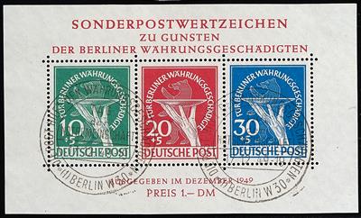 gestempelt - Berlin Block Nr. 1 mit - Stamps