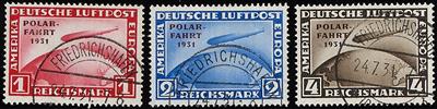 gestempelt - D.Reich Nr. 456/58 (POLARFAHRT), - Stamps