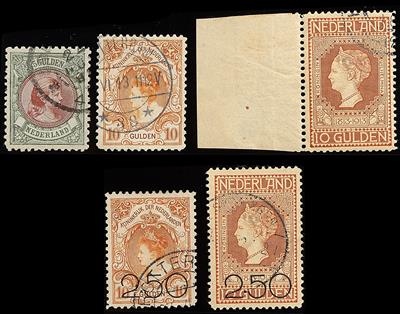 gestempelt/**/* - Sammlung Niederlande ca. 1852/1979, - Stamps