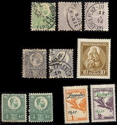 gestempelt/*/** - Sammlung Ungarn ca. 1871/1961, - Stamps