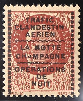 ** - Frankreich - Befreiungsausg. WK II von Montreuil - Bellay (Maine et Loire) Nr. 43, - Briefmarken
