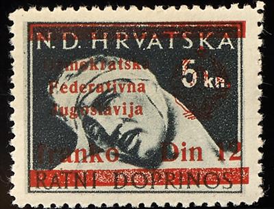 ** - Jugosl. Ausg. für Bosnien Nr. I/XIII, - Briefmarken