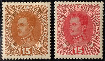 * - Österr. 1917, - Briefmarken