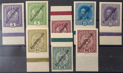 ** - Österr. 1918/19 - Freimarken - Briefmarken