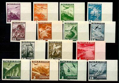 ** - Österr. Fulg 1935 ungez., - Stamps