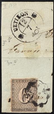 Briefstück - Schweiz, - Briefmarken