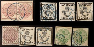 gestempelt/Briefstück/*/(*)/Poststück - altd. Staaten, - Stamps